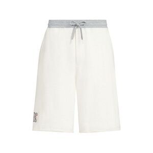 Brunello Cucinelli Men Cotton And Linen Blend Shorts